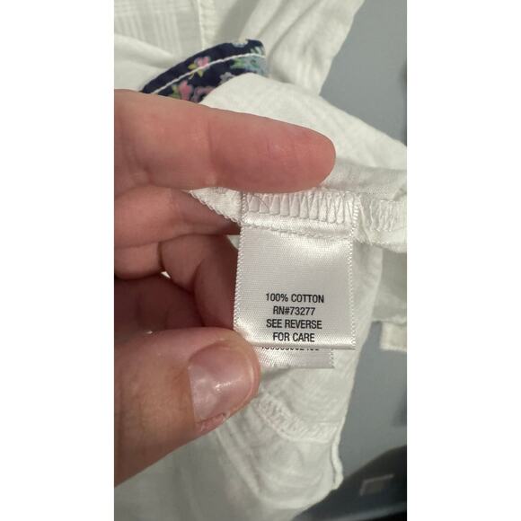 SO White Fitted Button Down Shirt 100% Cotton Juniors Size Small Long Sleeves - Picture 4 of 7